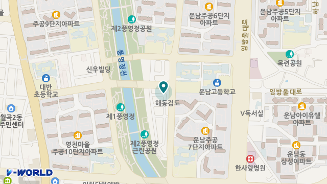 첨단한마음재가복지센터 위치 지도