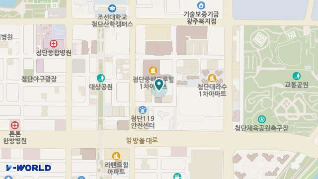 나눔노인재가복지센터 위치 지도