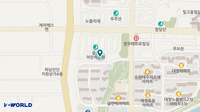 가온의료기 위치 지도