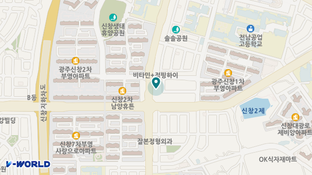 행복둘재가노인복지센터 위치 지도