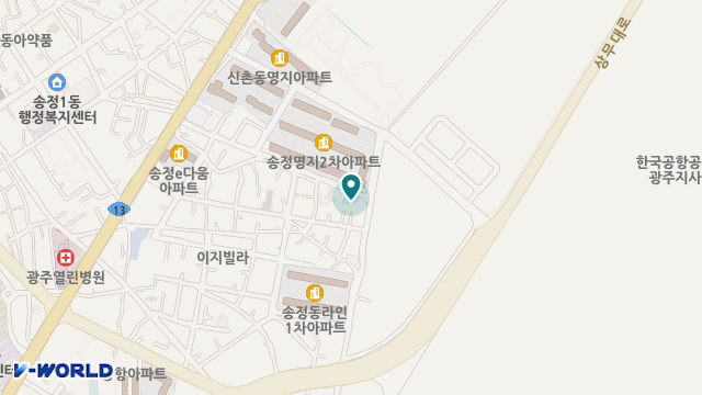 효도재활주간보호센터 위치 지도