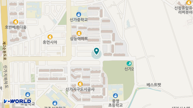 해솔재가노인복지센터 위치 지도
