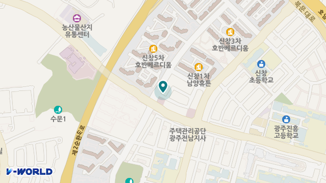 행복나누미복지센터 위치 지도