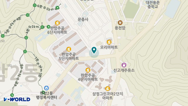 예명 주야간보호센터 위치 지도