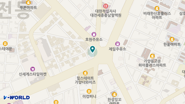 동부실버케어센터 위치 지도