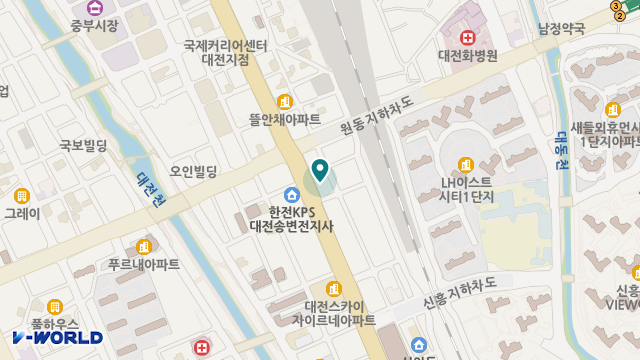원동주야간보호센터 위치 지도