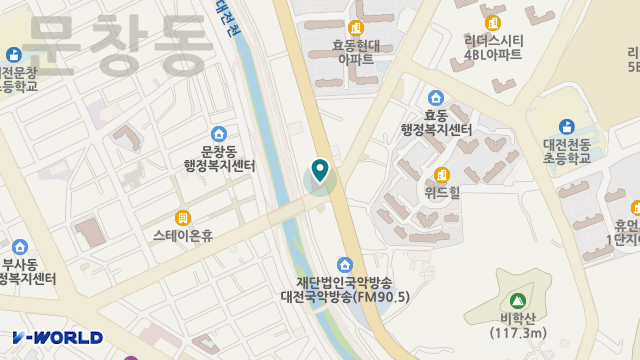 가온누리노인복지센터 위치 지도