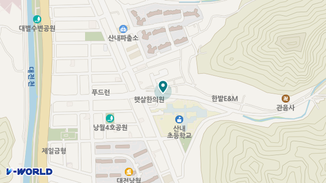 온화주간보호센터 위치 지도