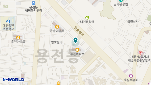 라라복지센터 위치 지도