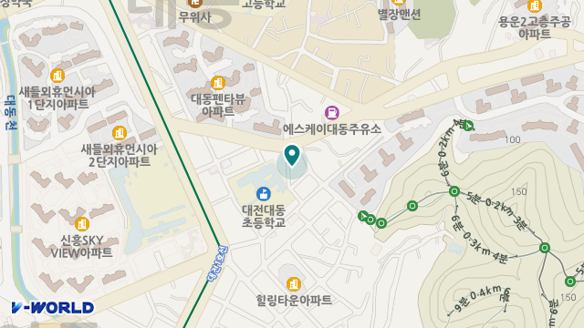 대전고운정주간보호센터 위치 지도