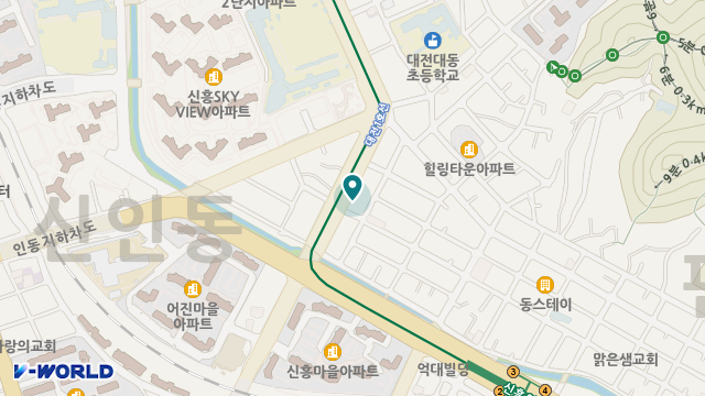 문창신협재가복지센터 위치 지도