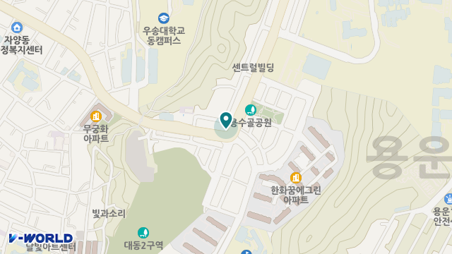 유공자재가복지센터 위치 지도