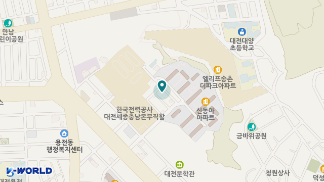 양지주간보호센터 위치 지도