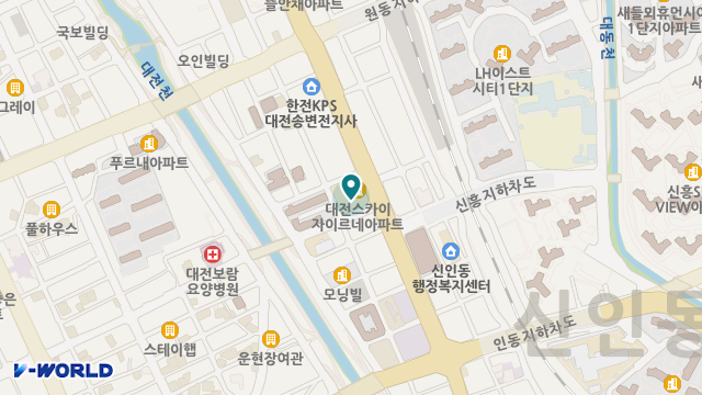 새생활 방문요양 위치 지도