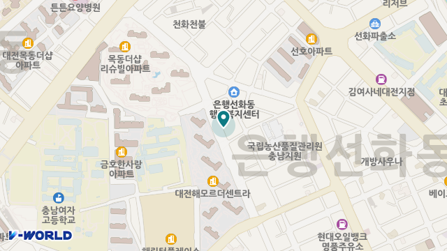 기아대책노인복지센터 위치 지도