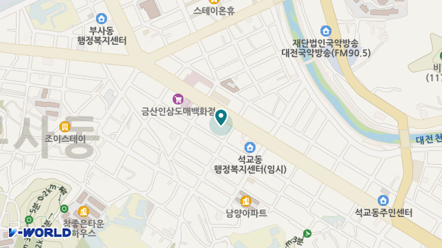 부사효 주간보호센터 위치 지도