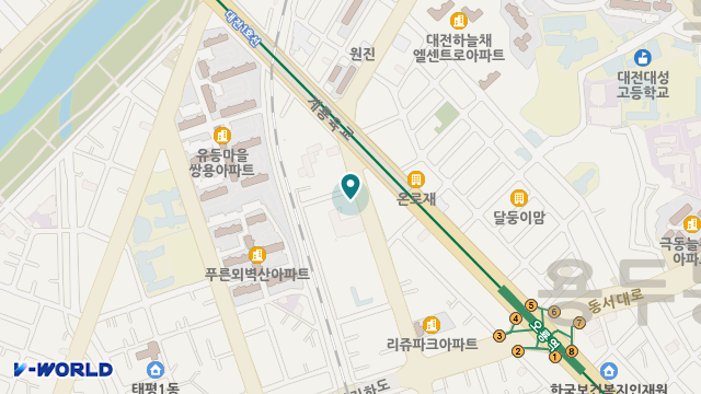 만세실버케어센터 위치 지도
