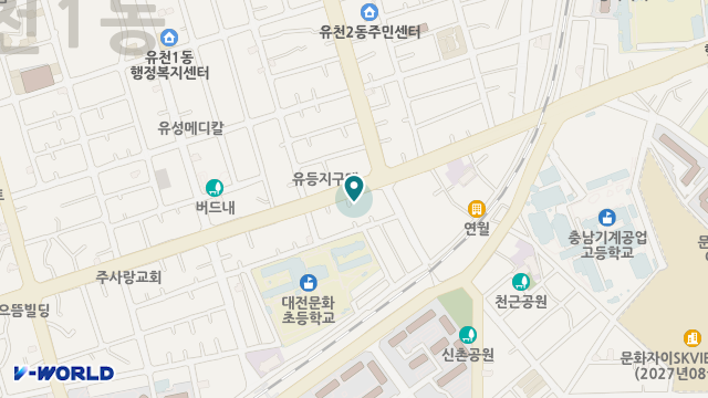 대한재가복지센터 위치 지도