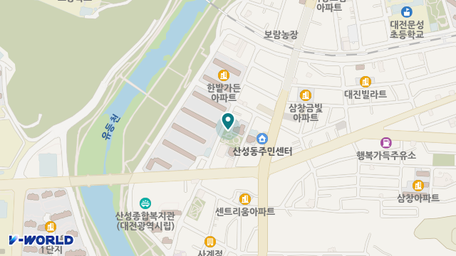평강재가복지센터 위치 지도