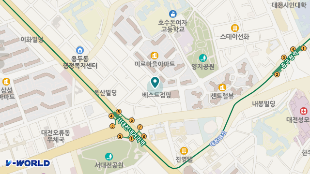 로뎀효재가복지센터 위치 지도