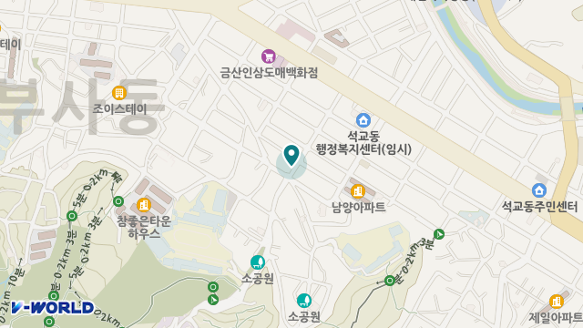 사나래복지용구센터 위치 지도