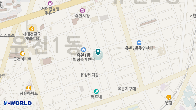 가온정재가복지센터 위치 지도