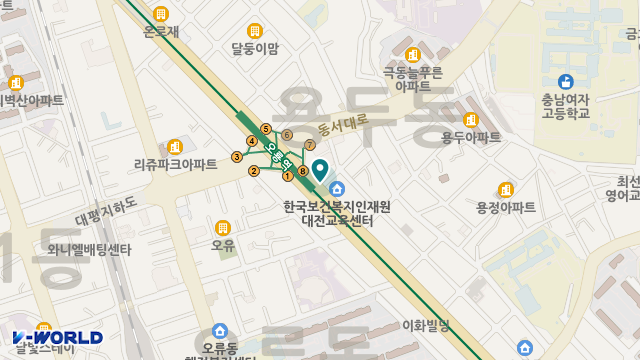 가자노인복지센터 위치 지도