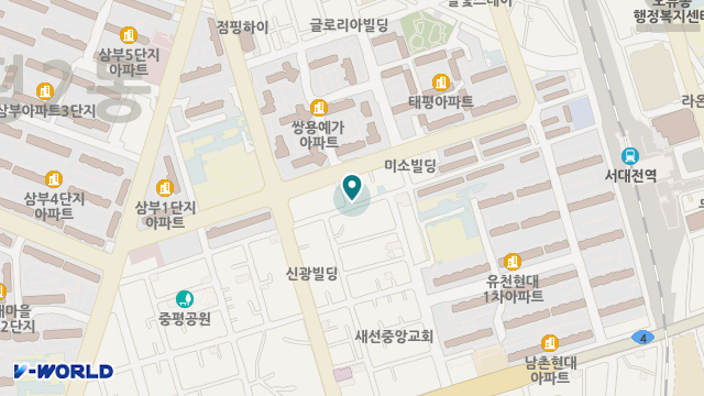한그루 재가복지센터 위치 지도