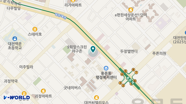 마실어르신주야간보호센터 위치 지도