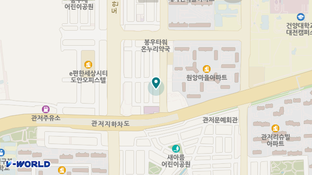 황금실버케어센터 위치 지도