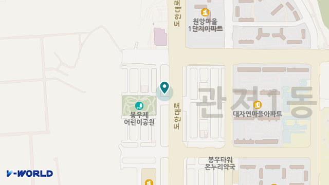 라온주간보호센터 위치 지도