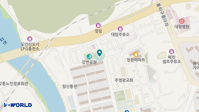 대전효주간보호센터 위치 지도