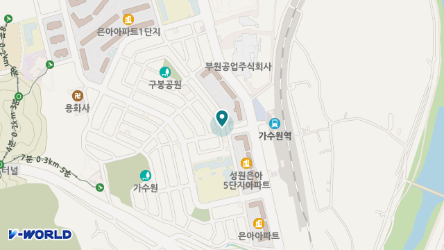 효사랑재가노인복지센터 위치 지도