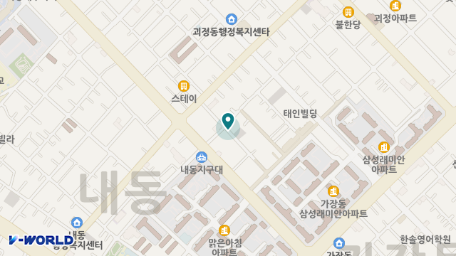한빛재가복지센터 위치 지도