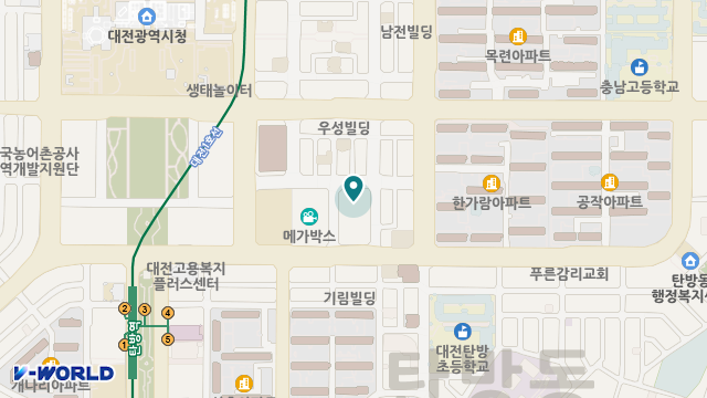 햇살방문간호재가요양센터 위치 지도