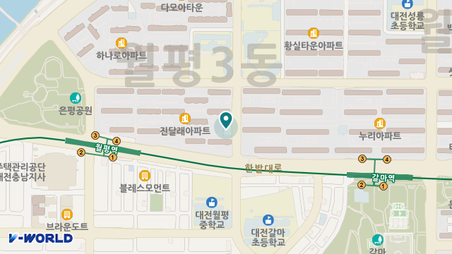 건강100세재가복지센터 위치 지도