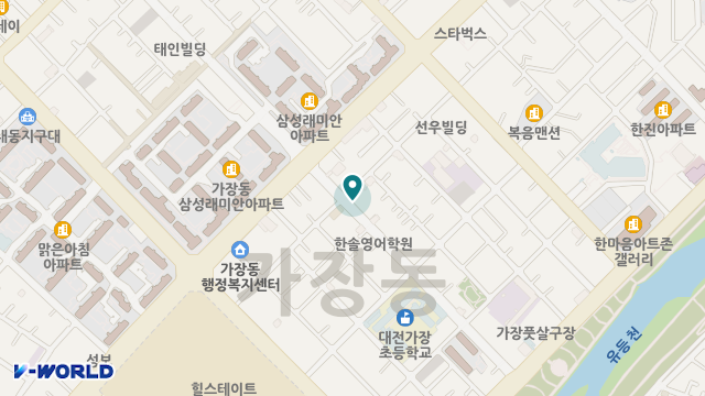 사랑나눔재가복지센터 위치 지도
