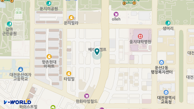 (주)대교뉴이프 방문요양센터 대전센터 위치 지도