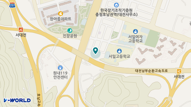 거성케어 대전지사 위치 지도