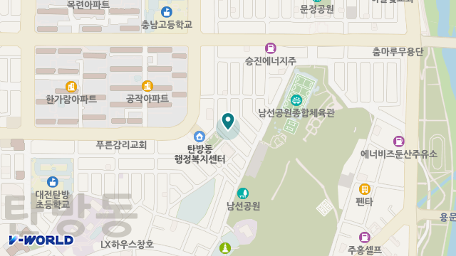천사랑재가노인복지센터 위치 지도