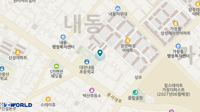 대전재가요양센터 위치 지도