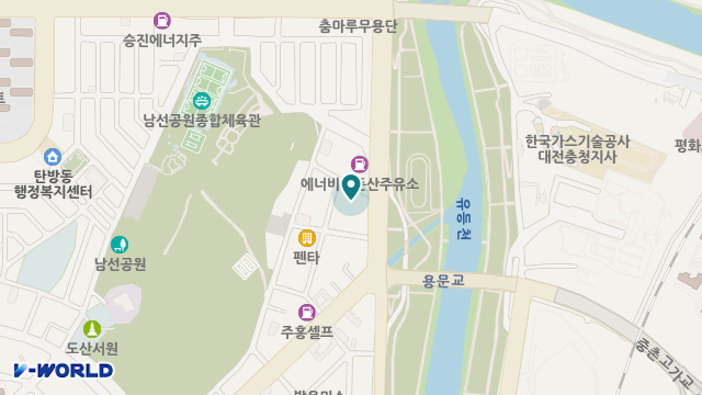 채움재가노인복지센터 위치 지도