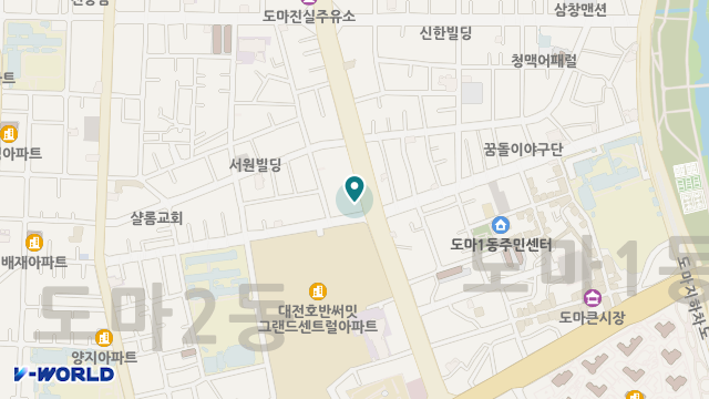 가족사랑주간보호센터 위치 지도