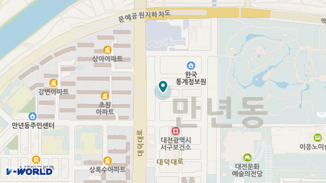 대전방문요양센터 위치 지도