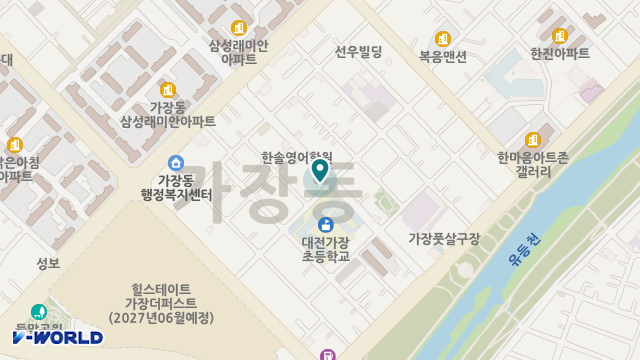가람재가복지센터 위치 지도