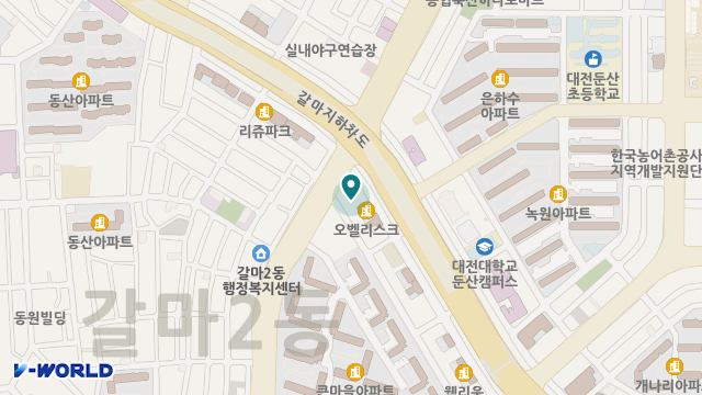 큰마을주간보호센터 위치 지도