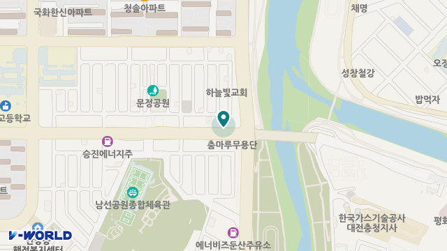 (A)비지팅엔젤스 대전서구방문요양지점 위치 지도