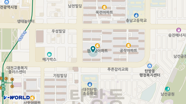 봄봄재가노인복지센터 위치 지도