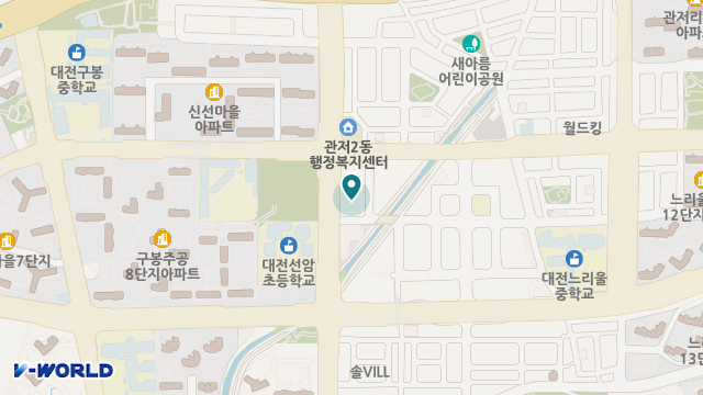 도안라이프케어센터 위치 지도