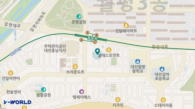 다온케어 위치 지도